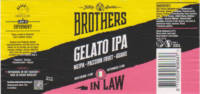 Brothers In Law Brewing, Gelato IPA Brothers In Law Brewing, Gelato IPA
