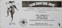 Stadsbrouwerij De Goudsche Leeuw, Goudsche Zot