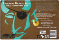 Hilldevils Beers, Basement Barrel Aged DIPA - Barbados Rum