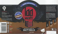 100 Watt Brewery, Suck On My Chocolate Salty Balls Barrel Aged Holiness
