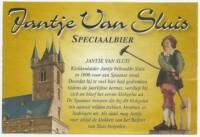 Buitenlandse bieren voor Nederlandse markt (etiket Nederlandse plaatsnaam), Jantje van Sluis Speciaalbier