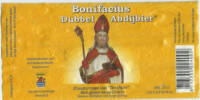 Buitenlandse bieren voor Nederlandse markt (etiket Nederlandse plaatsnaam), Bonifacius Dubbel Abdijbier