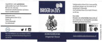 Stadsbrouwhuis Broer & Zus, Kokosdroom Stadsbrouwhuis Broer & Zus, Kokosdroom