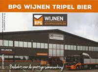 Buitenlandse bieren voor Nederlandse markt (etiket Nederlandse plaatsnaam), BPG Wijnen Tripel Bier
