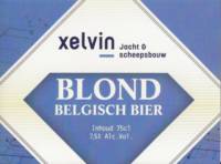 Buitenlandse bieren voor Nederlandse markt (etiket Nederlandse plaatsnaam), Xelvin Blond Belgisch Bier