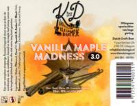 Brouwerij Klein Duimpje, Vanilla Maple Madness 3.0