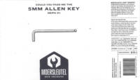 Brouwerij De Moersleutel, 5 mm Allen Key