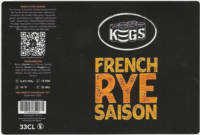 K.E.G.S., French Rye Saison