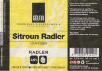 Groningse Bierbrouwerij, Sitroun Radler