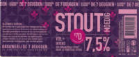 Brouwerij De 7 Deugden, Stout Moedig