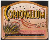 Buitenlandse bieren voor Nederlandse markt (etiket Nederlandse plaatsnaam), Heerlens Coriovallum Bier