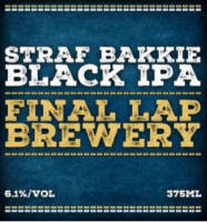 Amateurs, Straf Bakkie Black IPA