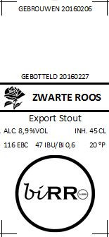 Amateurs, Zwarte Roos