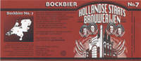 Gooimeer Brouwerij, Bockbier No.7
