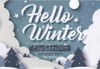 Buitenlandse bieren voor Nederlandse markt (etiket Nederlandse plaatsnaam), Hello Winter Eindjaarsbier Donker Bier