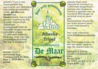 Dorpsbrouwerij De Maar, Jabeeks Tripel
