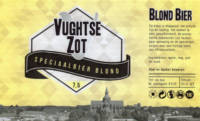 Buitenlandse bieren voor Nederlandse markt (etiket Nederlandse plaatsnaam), Vughtse Zot Blond