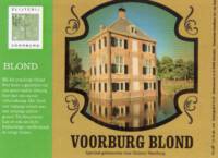 Buitenlandse bieren voor Nederlandse markt (etiket Nederlandse plaatsnaam), Voorburg Blond