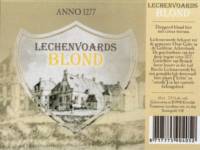 Buitenlandse bieren voor Nederlandse markt (etiket Nederlandse plaatsnaam), Lechenvoards Blond