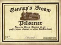 Buitenlandse bieren voor Nederlandse markt (etiket Nederlandse plaatsnaam), Gennep's Stoom Pilsener