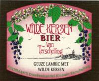 Buitenlandse bieren voor Nederlandse markt (etiket Nederlandse plaatsnaam), Wilde Kersen Bier van Terschelling