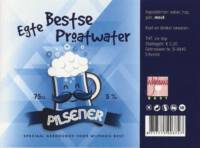Buitenlandse bieren voor Nederlandse markt (etiket Nederlandse plaatsnaam), Egte Bestse Proatwater Pilsener
