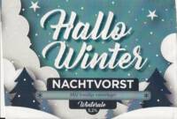 Buitenlandse bieren voor Nederlandse markt (etiket Nederlandse plaatsnaam), Hallo Winter Nachtvorst Winterale