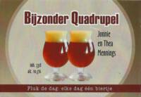 Buitenlandse bieren voor Nederlandse markt (etiket Nederlandse plaatsnaam), Bijzonder Quadrupel