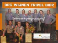 Buitenlandse bieren voor Nederlandse markt (etiket Nederlandse plaatsnaam), BPG Wijnen Tripel Bier