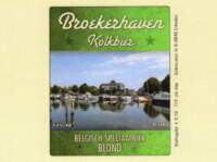 Buitenlandse bieren voor Nederlandse markt (etiket Nederlandse plaatsnaam), Broekerhaven Kolkbier Blond