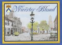 Buitenlandse bieren voor Nederlandse markt (etiket Nederlandse plaatsnaam), Wie&euml;rter Blond