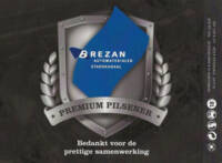 Buitenlandse bieren voor Nederlandse markt (etiket Nederlandse plaatsnaam), Brezan Premium Pilsener