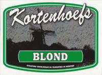 Buitenlandse bieren voor Nederlandse markt (etiket Nederlandse plaatsnaam), Kortenhoefs Blond