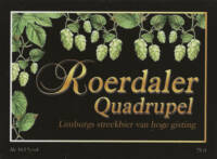 Buitenlandse bieren voor Nederlandse markt (etiket Nederlandse plaatsnaam), Roerdaler Quadrupel