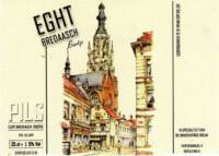 Buitenlandse bieren voor Nederlandse markt (etiket Nederlandse plaatsnaam), Eght Bredaasch Biertje Pils
