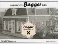 Buitenlandse bieren voor Nederlandse markt (etiket Nederlandse plaatsnaam), Slydrechts Bagger Bier Pilsener