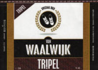 Buitenlandse bieren voor Nederlandse markt (etiket Nederlandse plaatsnaam), Van Waalwijk Tripel