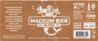 Het Brouwdok, Mackum Bier Blond