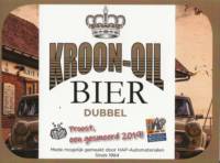 Buitenlandse bieren voor Nederlandse markt (etiket Nederlandse plaatsnaam), Kroon-Oil Bier Dubbel