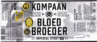 Kompaan Dutch Craft Beer Company, Bloedbroeder Imperial Stout