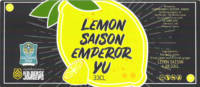 Stadsbrouwerij Helderse Jongens, Lemon Saison Emperor Yu
