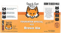 Dutch Fox Brewery, Foxhunter Special #12