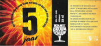 De Brouwschuur, 5 Jaar Pilsner