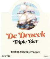 Craft Bierbrouwerij  Tromp, De Draeck Triple Bier
