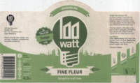 100 Watt Brewery, Fine Fleur Session IPA