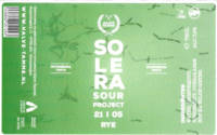 Brouwerij Halve Tamme, Solera Sour Project 21 | 05 RYE