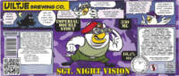 Uiltje Brewing Company, Sgt. Night Vision Imperial Double Stout