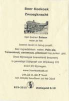 Boer Koekoek, Zwoegknecht, Boeren saison
