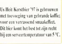 Groningse Bierbrouwerij, Us Heit Kerstbier '97