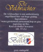 Brouwerij De Heeren van Beeck, De Veldwachter